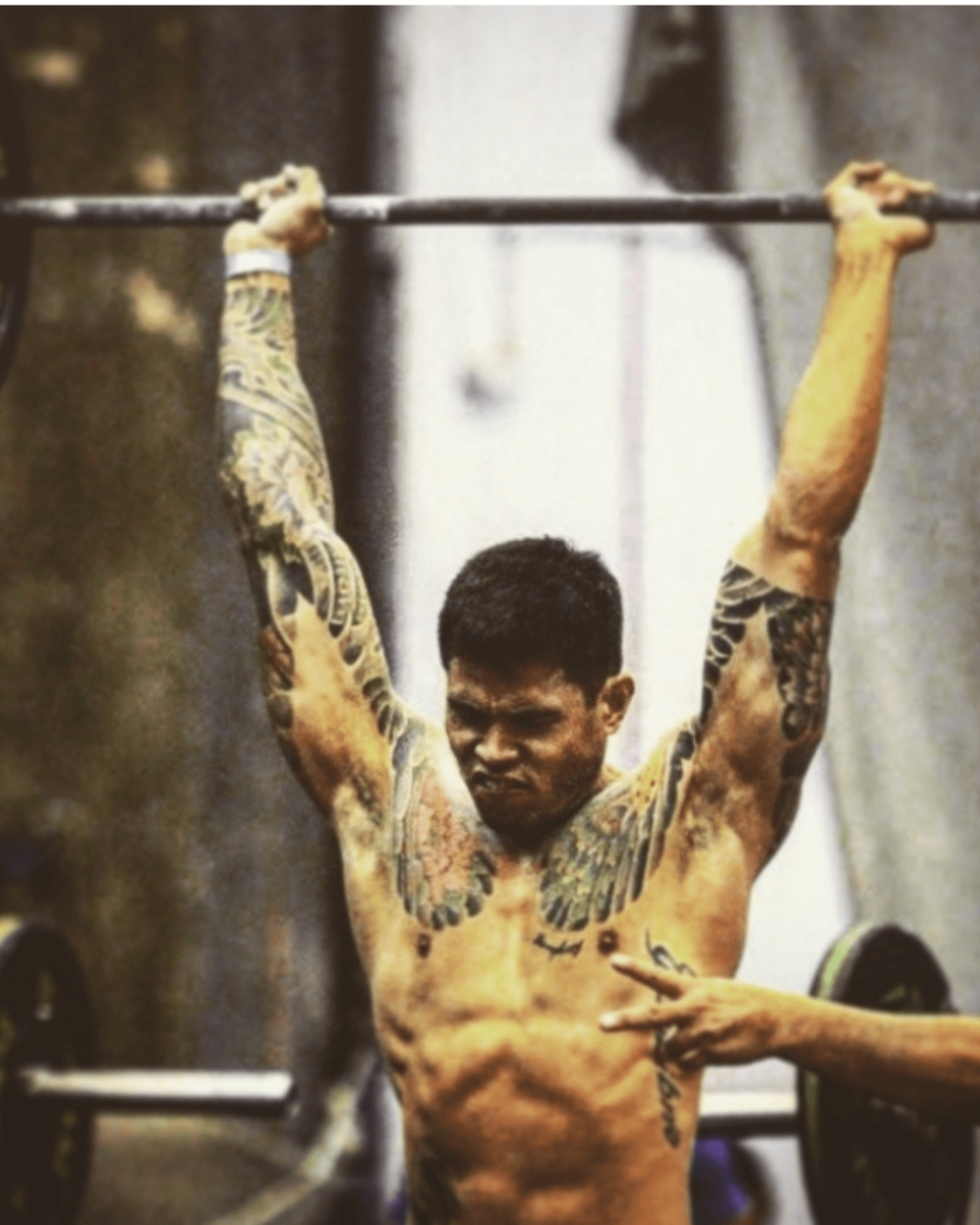 Paulo Sakuma treinando — atleta desde a infância